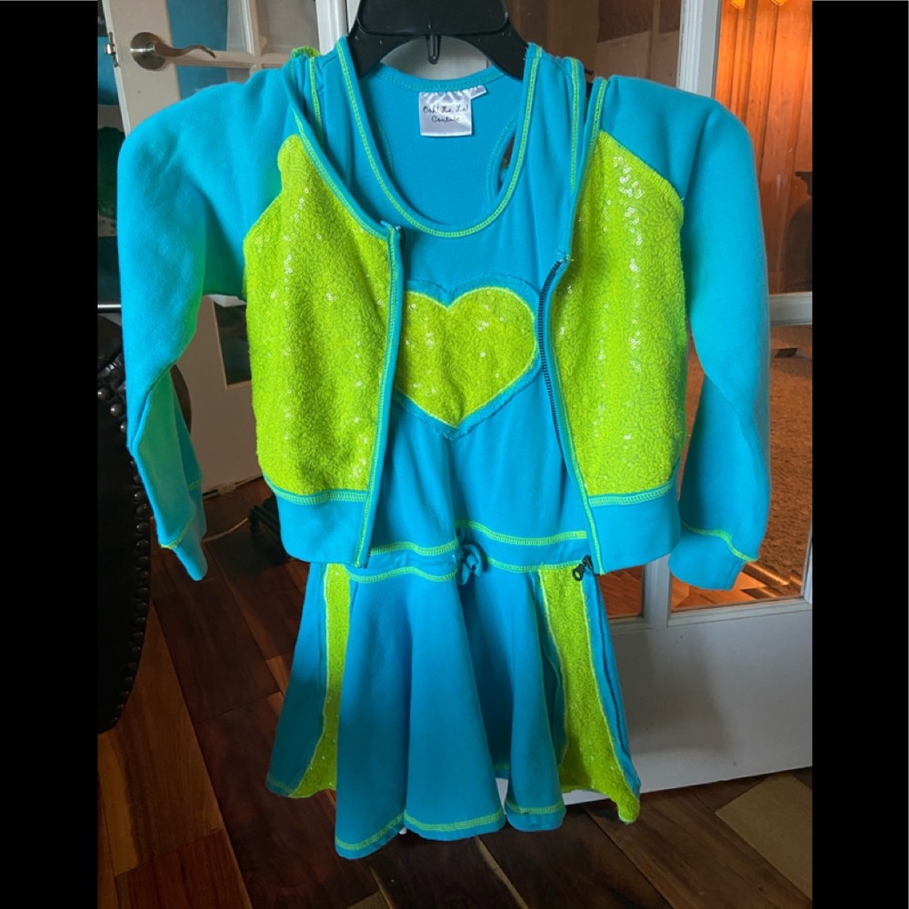 Ohh la la matching dress and crop jacket sz 8